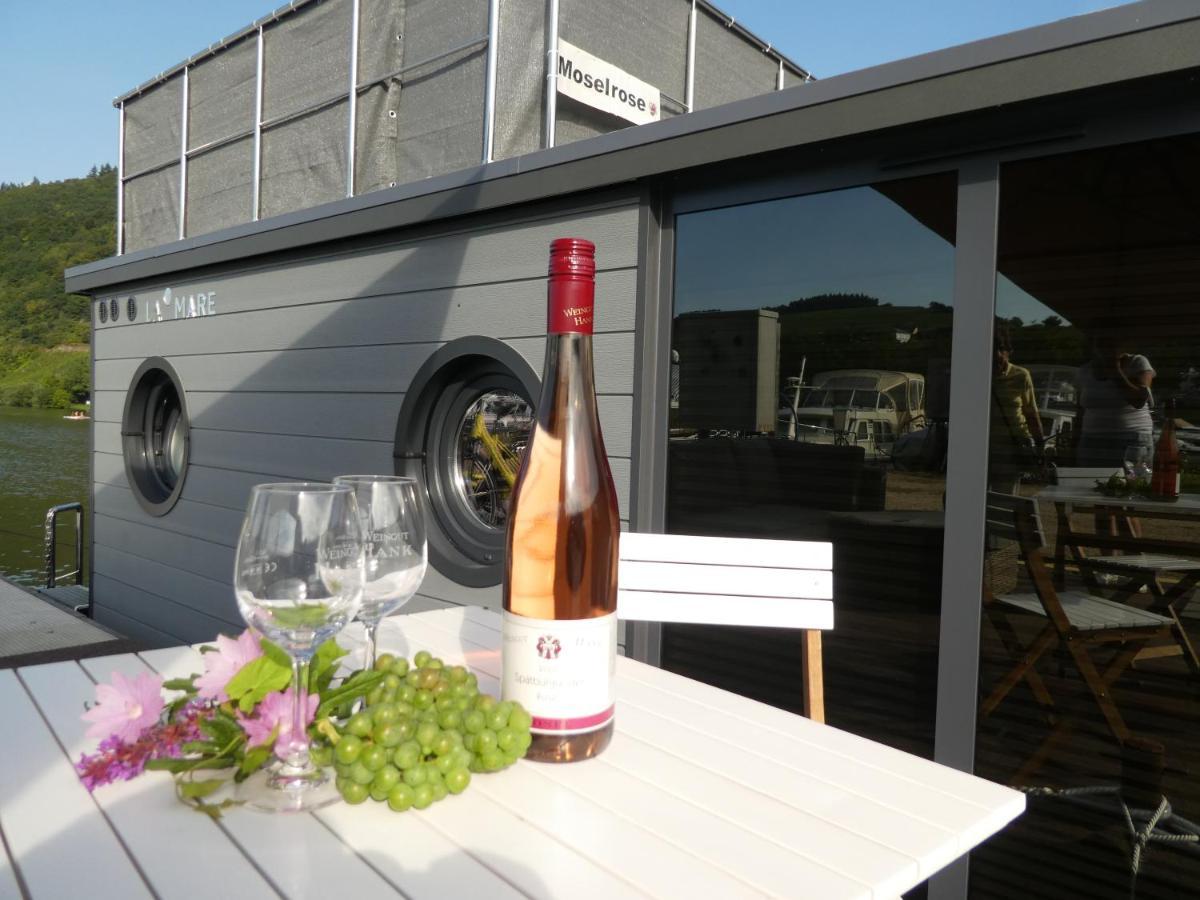 Hausboot Moselrose In Poelich Hotel Polich Kültér fotó