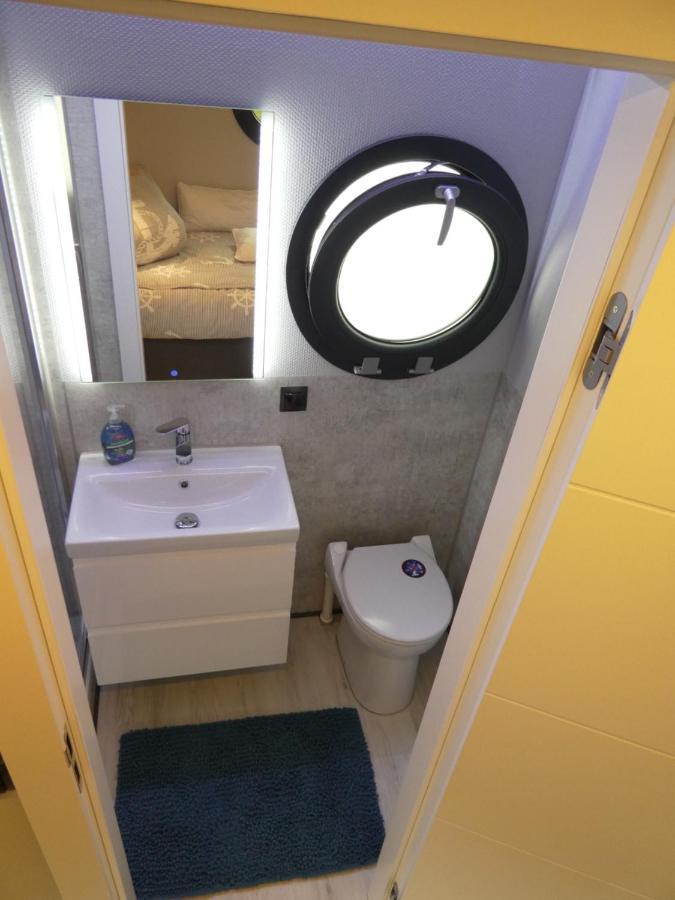 Hausboot Moselrose In Poelich Hotel Polich Kültér fotó