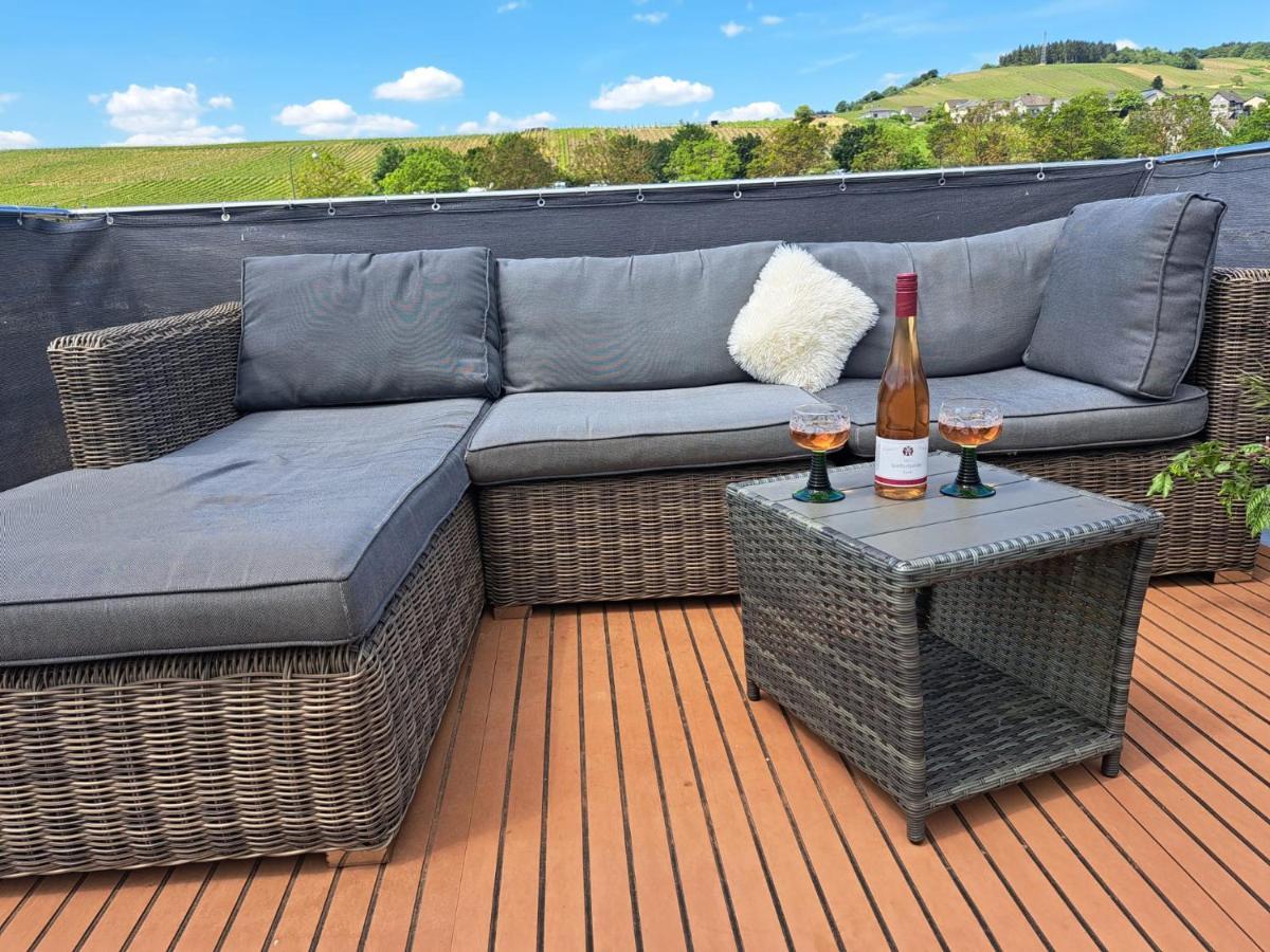 Hausboot Moselrose In Poelich Hotel Polich Kültér fotó